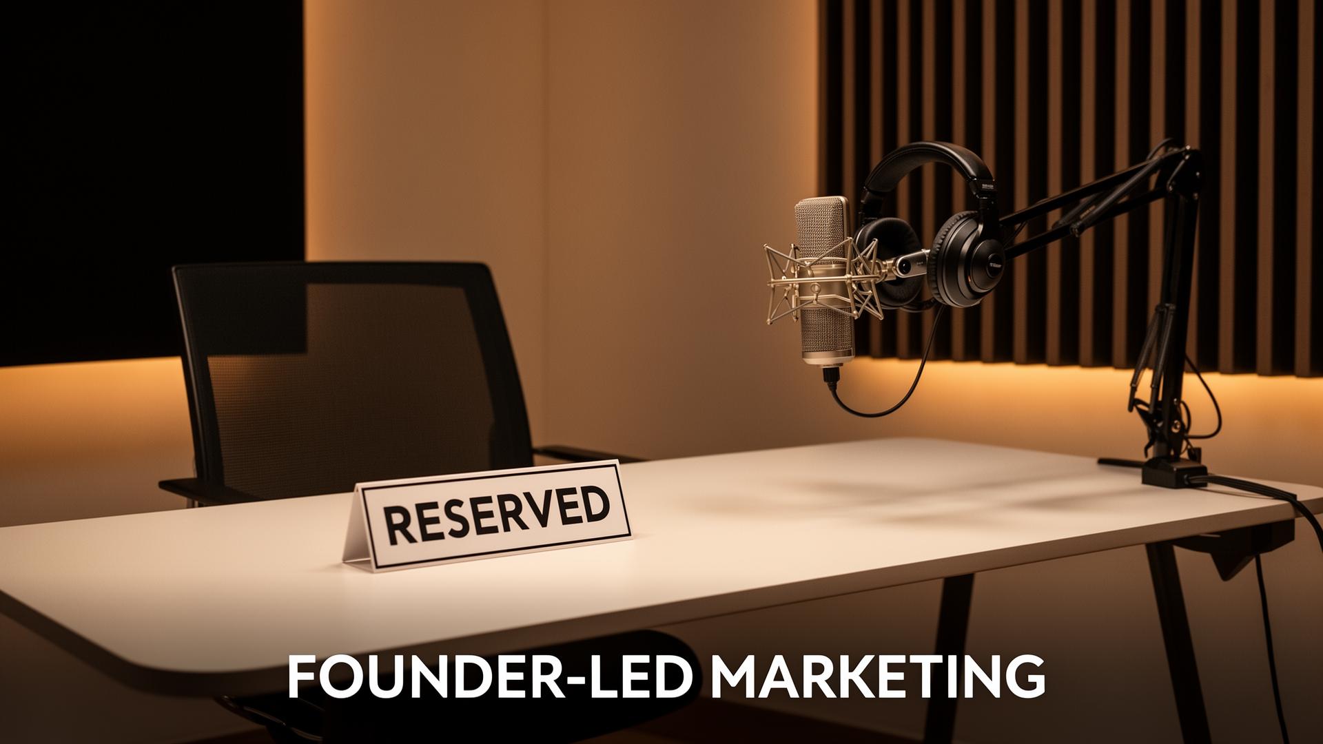 Founder-Led Marketing: The 2026 Playbook for founders & CEOs